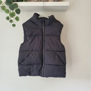 Black Puffer Vest